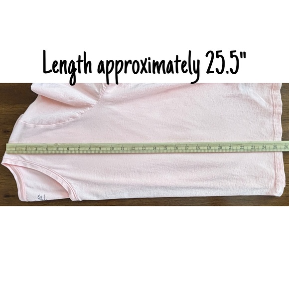 Time and Tru Women’s Peach Short Sleeve V-Neck T-Shirt (Size XXL) - Picture 9 of 9